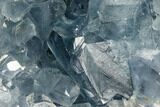 Crystal Filled Celestine (Celestite) Heart Geode - Madagascar #117333-1